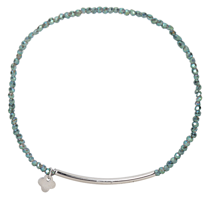 Pulseira Crystal Beads Bar