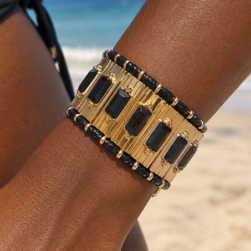 Bracelete Ouro Negro