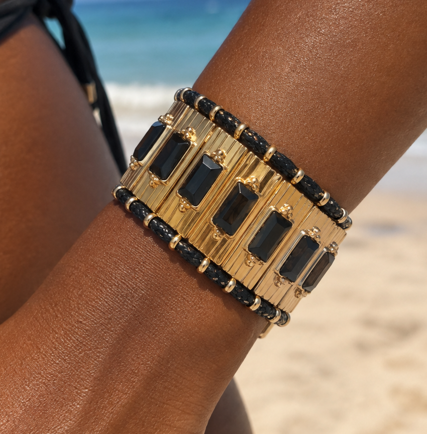 Bracelete Ouro Negro